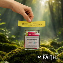 Bible Verse Jar with 90 Scripture Notes